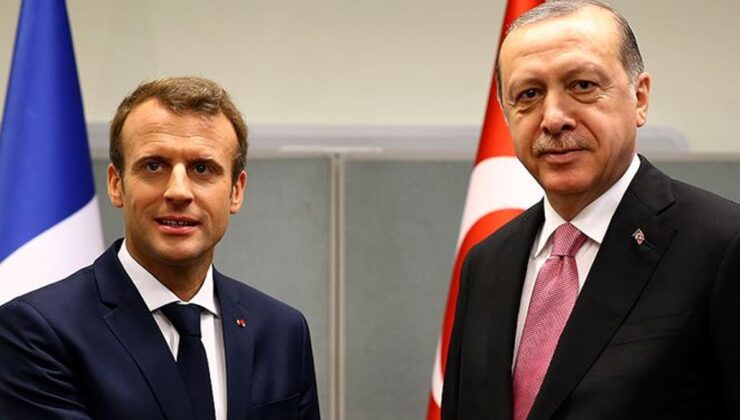 Erdoğan ve Macron telefonda görüştü