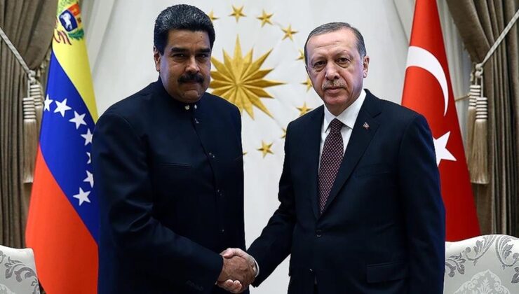 Erdoğan, Venezuela Cumhurbaşkanı Nicolas Maduro ile görüştü