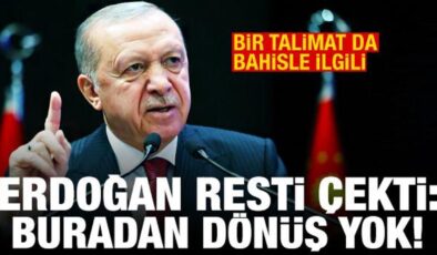 Erdoğan’dan Terörsüz Türkiye resti ve bahis talimatı