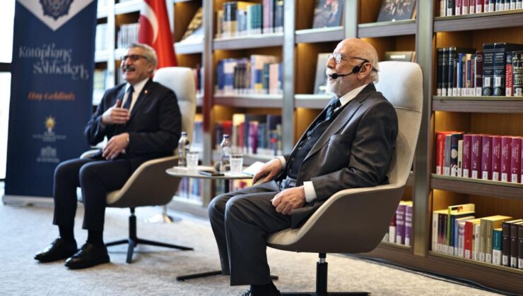 Eski bakanlardan Nabi Avcı, AK Parti ‘Kütüphane Sohbetleri’ne katıldı