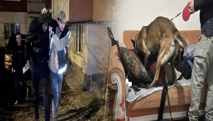 Evinde uyuşturucu satarken yakalanan yabancı tutuklandı
