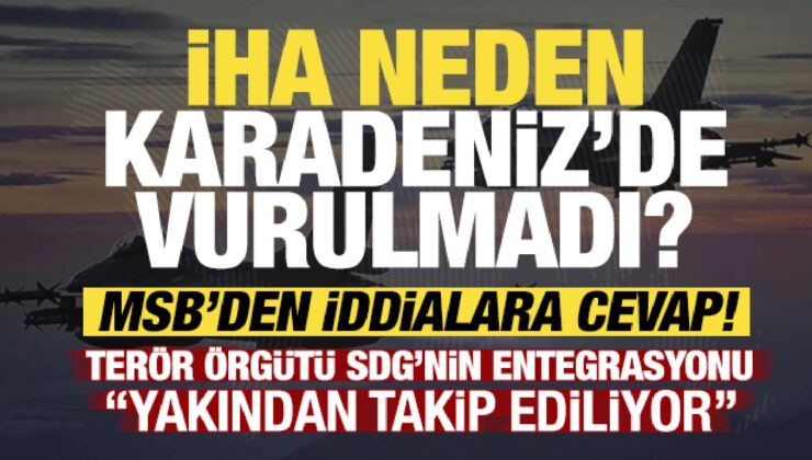 F-16’ların vurduğu İHA’ya ilişkin MSB’den açıklama geldi! İddialara net cevap