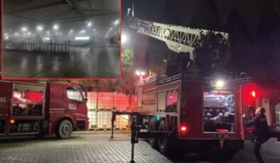 Fabrikada yangın paniği! 3 işçi hastaneye kaldırıldı