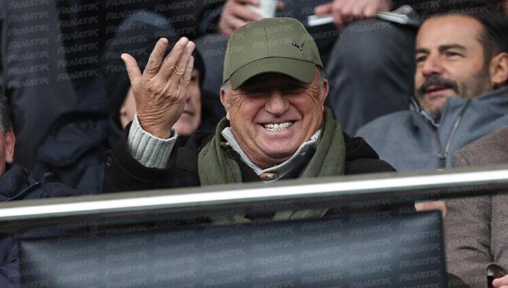 Fatih Terim, Sarıyer – Bodrum FK maçını izledi