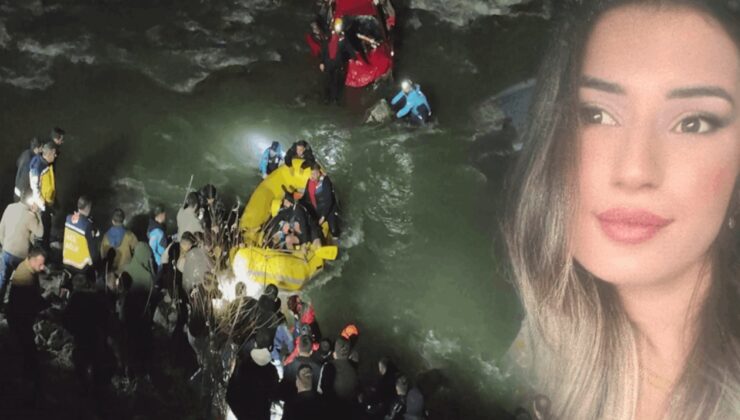 Feci kaza: 23 yaşındaki Ezgi 300 metreden Zap Suyu'na yuvarlandı