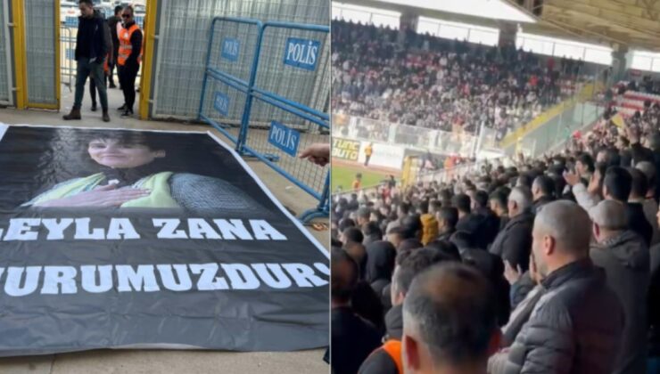 Futbol sahalarındaki Leyla Zana krizi bugün de devam ediyor