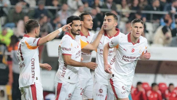 Galatasaray deplasmanda 2 maç sonra kazandı