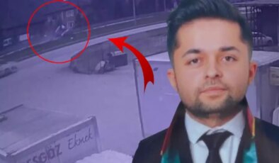 Genç avukatı hayattan koparan kaza kamerada! Bir ay önce mesleğe başlamış