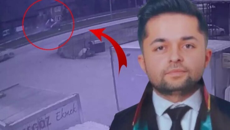 Genç avukatı hayattan koparan kaza kamerada! Bir ay önce mesleğe başlamış
