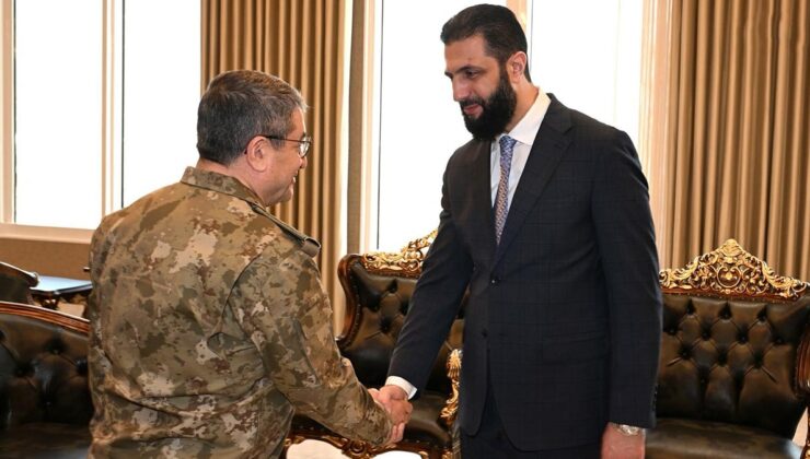 Genelkurmay Başkanı Bayraktaroğlu Şara ile görüştü