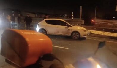 Gizli buzlanma, 11 aracın karıştığı zincirleme kazaya yol açtı