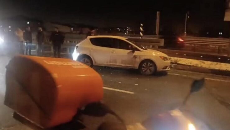 Gizli buzlanma, 11 aracın karıştığı zincirleme kazaya yol açtı