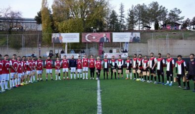 Gülhane’de hakemsiz maçtan Gazze’ye vicdan mesajı