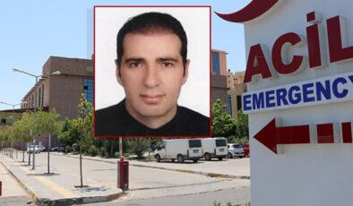 Hastane bahçesinde kahreden ölüm! Ali öğretmen hayatını kaybetti!