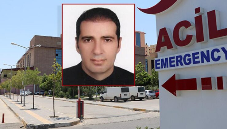 Hastane bahçesinde kahreden ölüm! Ali öğretmen hayatını kaybetti!