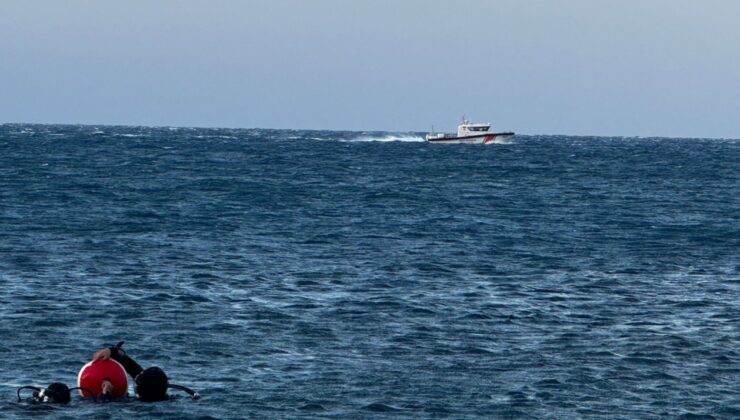 Hatay'da denizde kaybolan balıkçıyı arama çalışmaları sürüyor