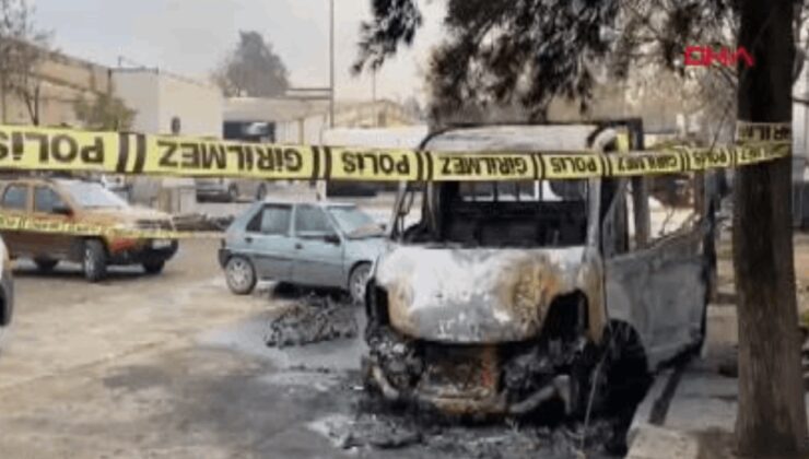 Hurda araçta çıkan yangında öldü