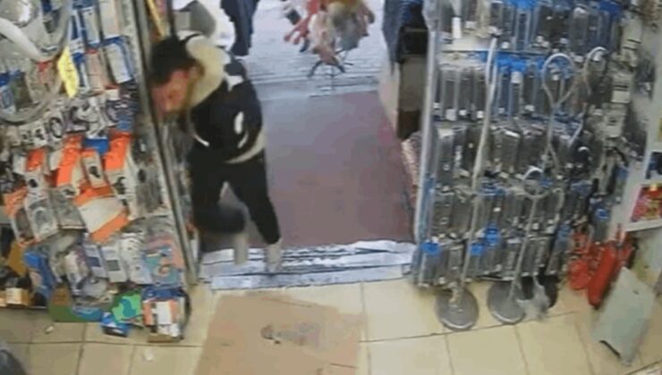 Husumetlisinin kurşunlarından mağazaya sığınarak kurtuldu