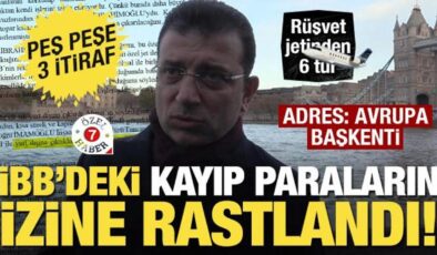 İBB paralarıyla Saraçhane-Londra hattında büyük sır: Rüşvet jetinden İngiltere’ye 6 tur!