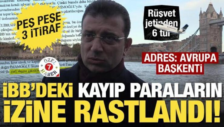 İBB paralarıyla Saraçhane-Londra hattında büyük sır: Rüşvet jetinden İngiltere’ye 6 tur!