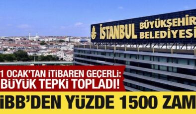İBB’den rekor zam: Turizm taşıma ücretlerinde yüzde 1500’ü aşan artış