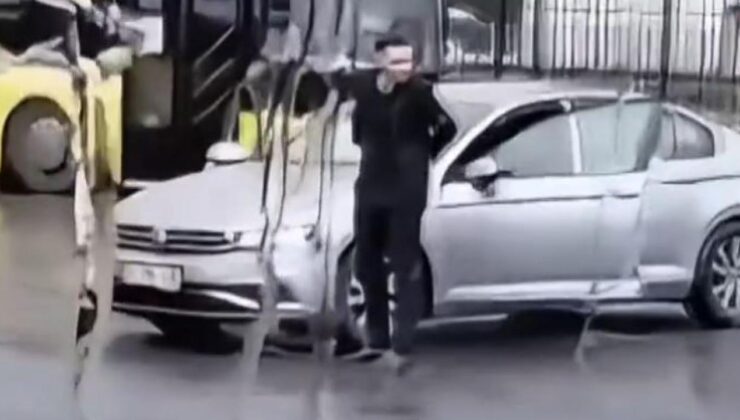 İETT durağında terör estiren şahıslar kıskıvrak yakalandı