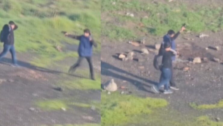 İki ortaokul öğrencisi tabancayla ateş edip gözaltına alındı