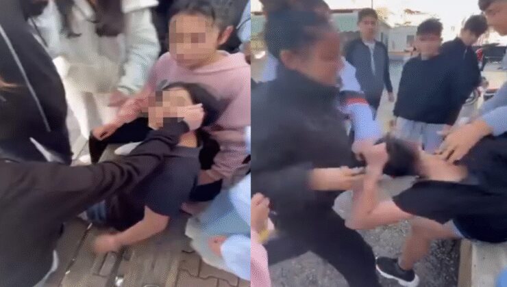 İlkokul bahçesinde dehşet anları: Küçük kıza 11 kişi saldırdı!