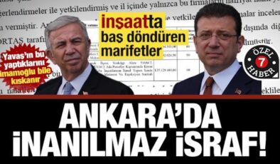 İmamoğlu bile kıskanır:Bu da Mansur Yavaş’ın inşaat marifetleri!PORTAŞ’ta akıl almaz israf