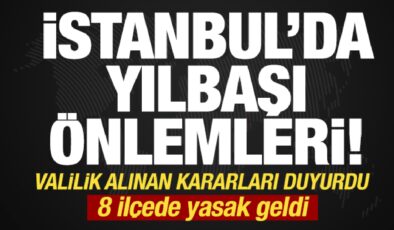 İstanbul Valiliğinden ‘Yılbaşı’ ayarı: 8 ilçeye ağır tonajlı araç girişi yasak!