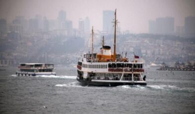 İstanbul’da yarın bazı vapur seferleri yapılamayacak