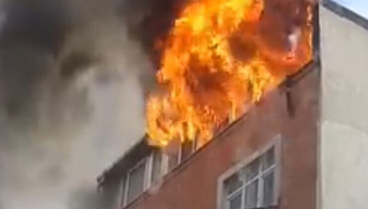 İstanbul'da binada yangın: Yaralılar var