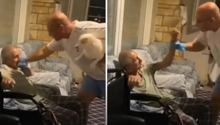 İstanbul'da huzurevinde skandal olay! Yaşlı adamı eldiven takarak dövdü