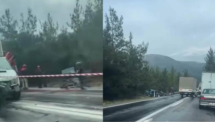 İzmir Menderes’te feci kaza: 2 kişi hayatını kaybetti