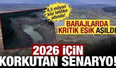 İzmir’de barajlar kuruyor, kritik eşik aşıldı: Önümüzdeki yaz daha tehlikeli olacak!
