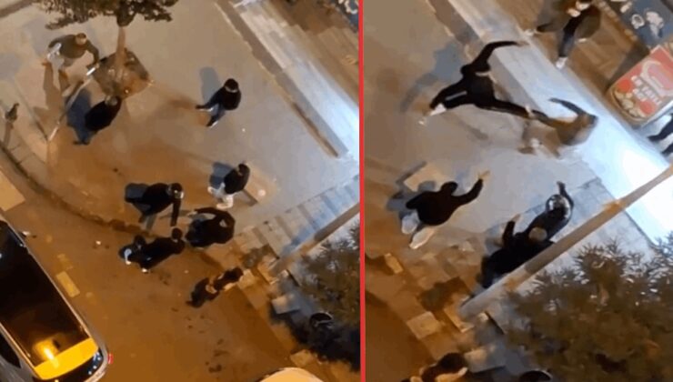 Kağıthane’de kavgada çift bıçakla saldırdı; tekme ve yumrukla