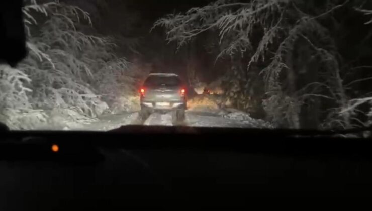 Karabük’ün yüksek kesimlerinde kar kalınlığı 40 santimetreye ulaştı