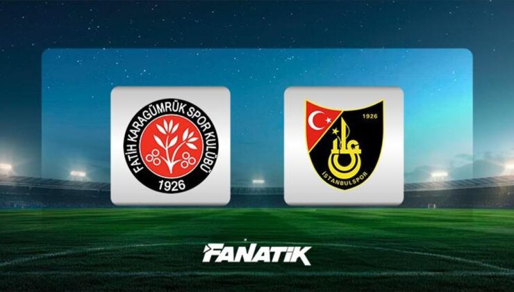 Karagümrük-İstanbulspor maçı ne zaman, saat kaçta, hangi kanalda canlı yayınlanacak? (Türkiye Kupası)