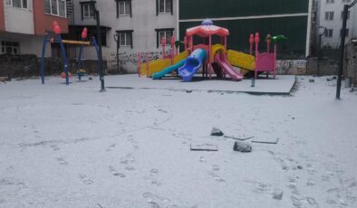 Kars’a mevsimin ilk karı düştü