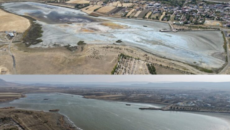 Kasım yağışları, Ulaş Gölü'ne 'ilaç' oldu