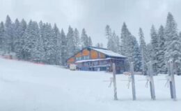 Kastamonu’da kar yağışı etkili oluyor