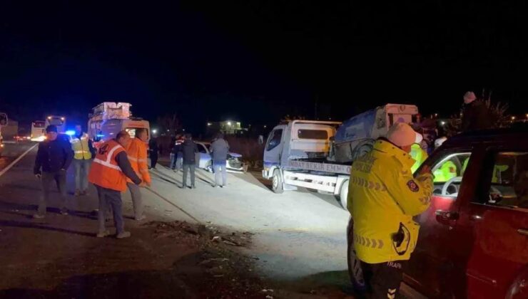 Kayseri’de 4 aracın karıştığı kazada 7 kişi yaralandı