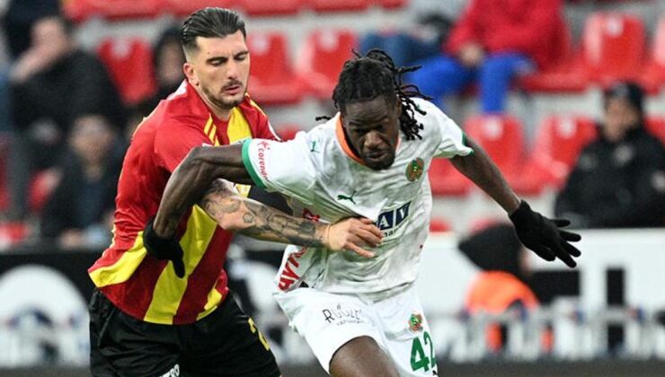 Kayserispor – Alanyaspor maçında kazanan çıkmadı! Kayserispor – Alanyaspor maçı sonucu: 0-0