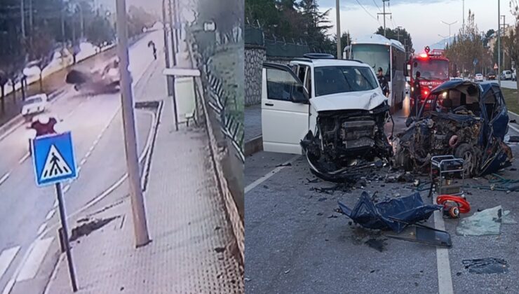 Kediye çarpmamak için direksiyonu kırdı: 2 kişi can verdi