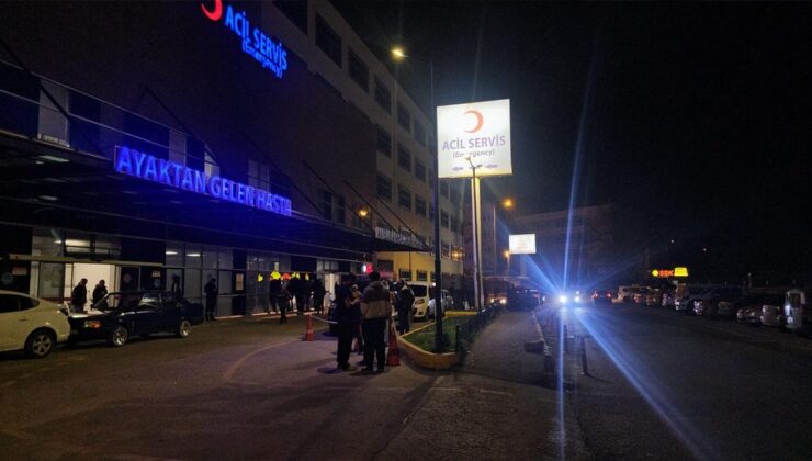 Kendisini ve çocuğunu darp eden kocasını yaraladı