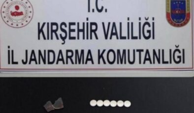 Kırşehir’de uyuşturucu operasyonu: 1 şüpheli yakalandı!