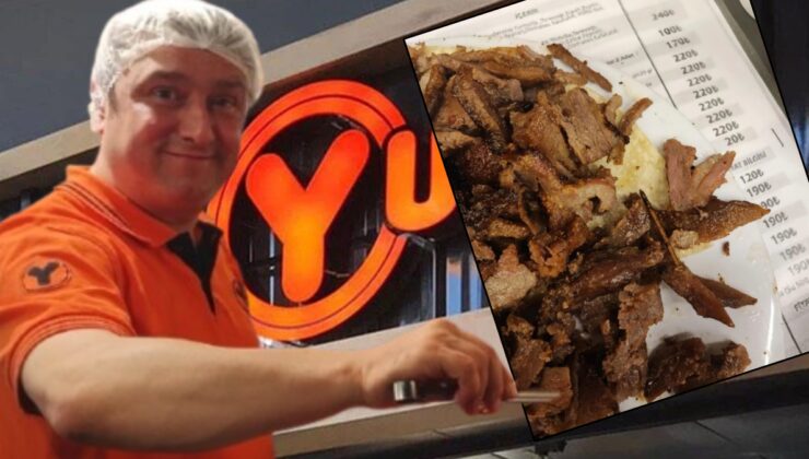 Köfteci Yusuf'tan aldığı yemeğin içinden çıktı