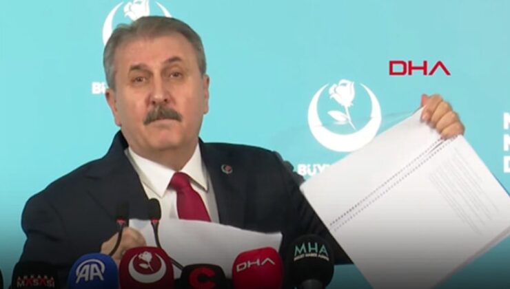 Küçük ortak DEM'in raporunu 'paçavra' diyerek yırttı!
