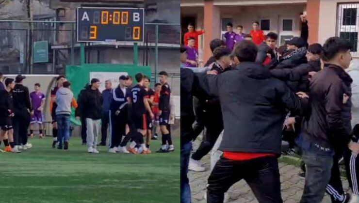 Liseler arası futbol turnuvasında öğretmen darp edildi