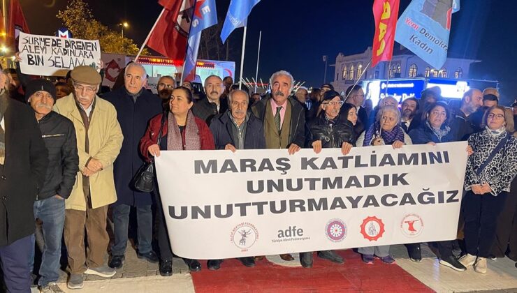 Maraş Katliamı’nın 47. yılında Kadıköy’de anma etkinliği